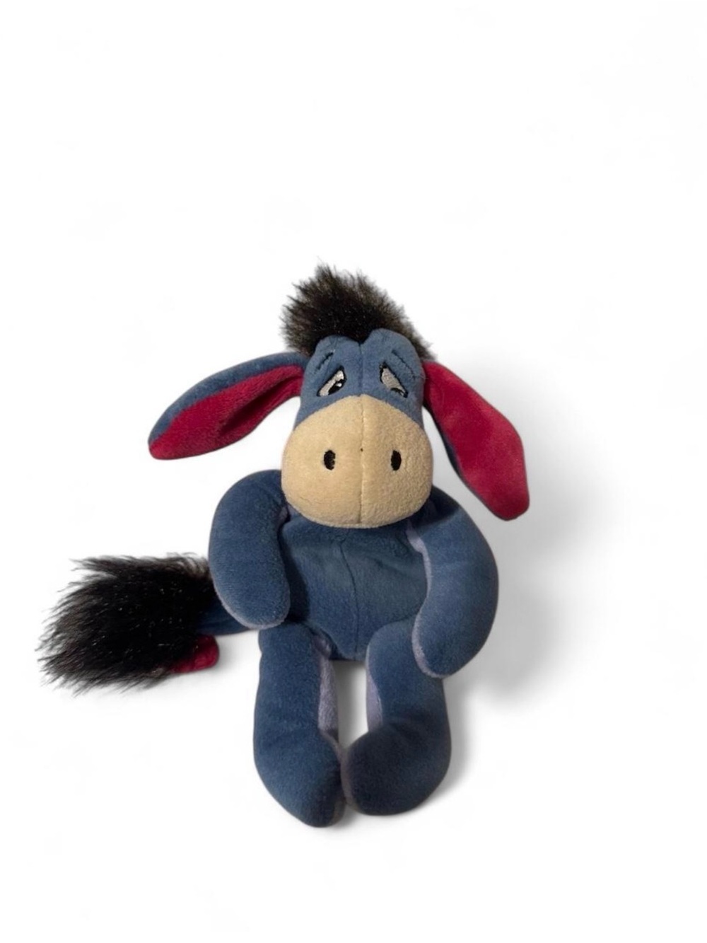 Disney Eeyore Plush - Navy Blue with Pink Ears